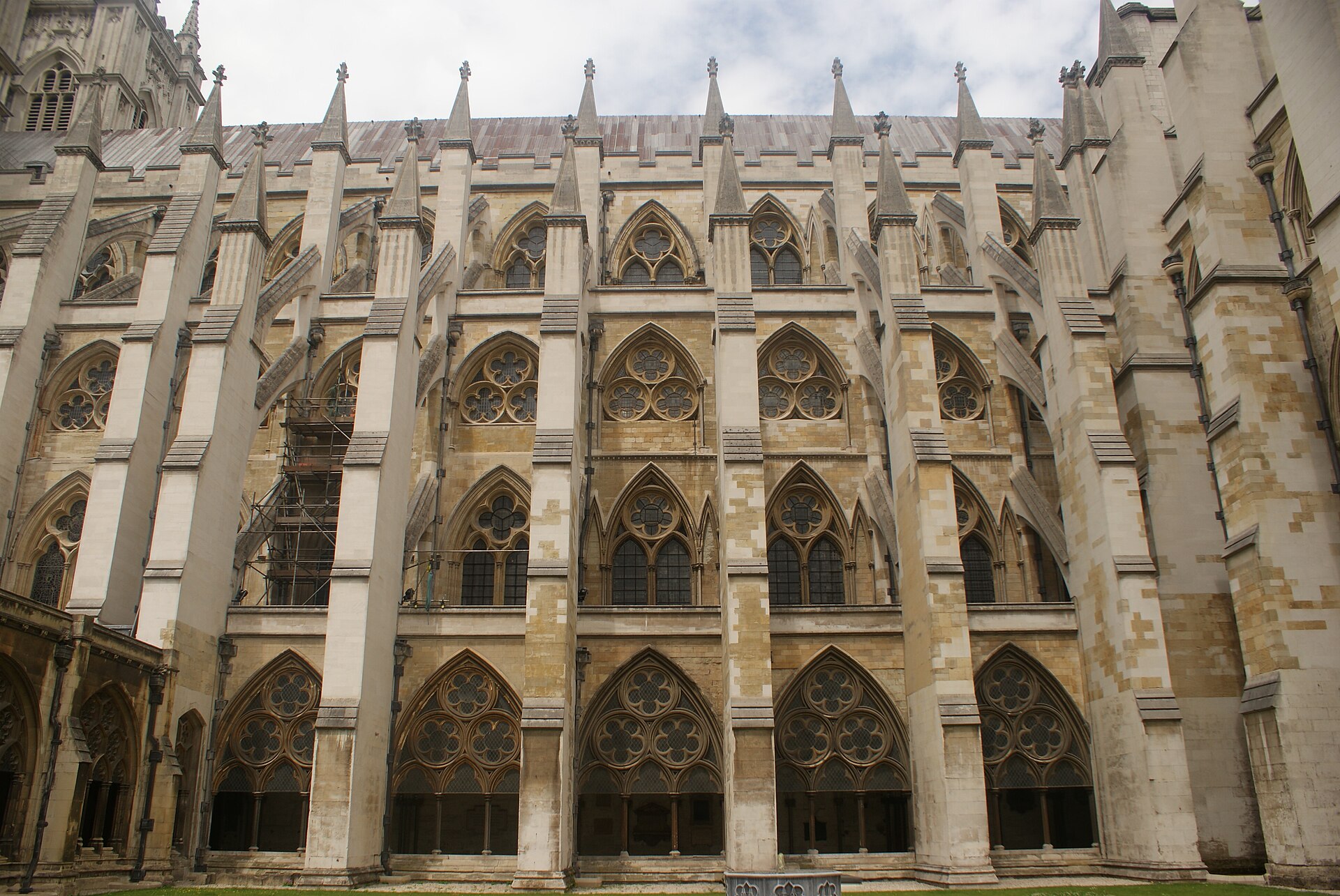 Atmospheric exterior rendering of The Cloister at dusk